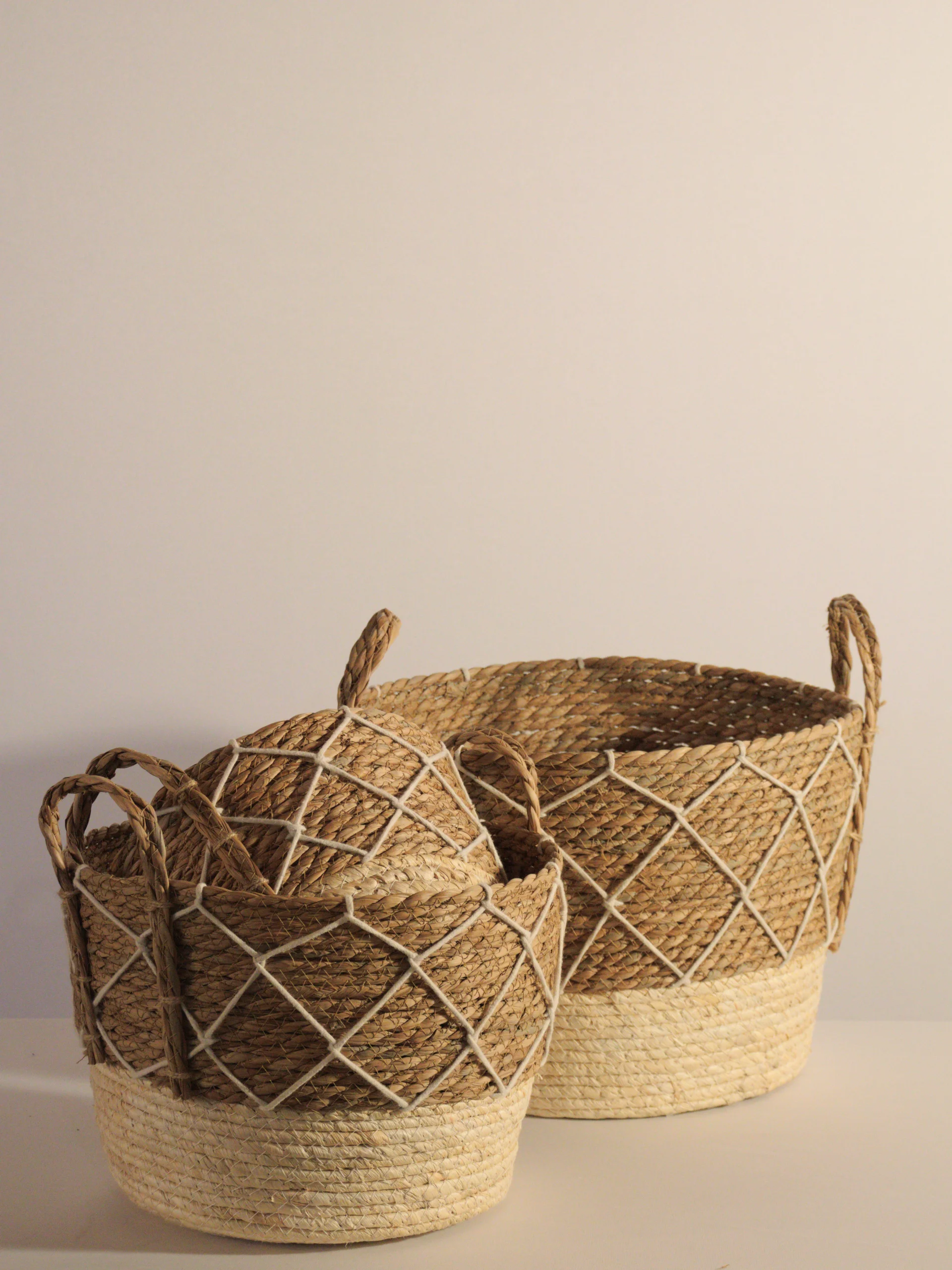 jogo cestos palha natural jogo cestos palha natural