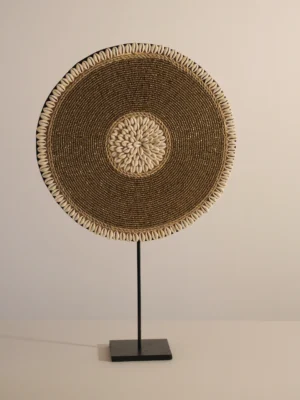 escultura com conchas